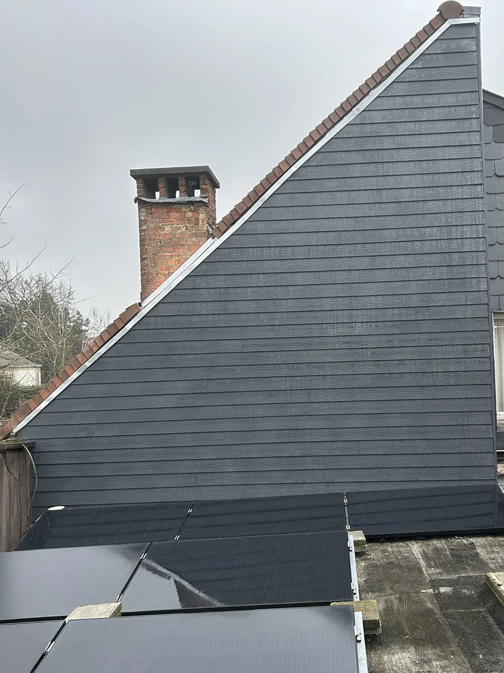 isolation sur badarge en Siding - resultat final