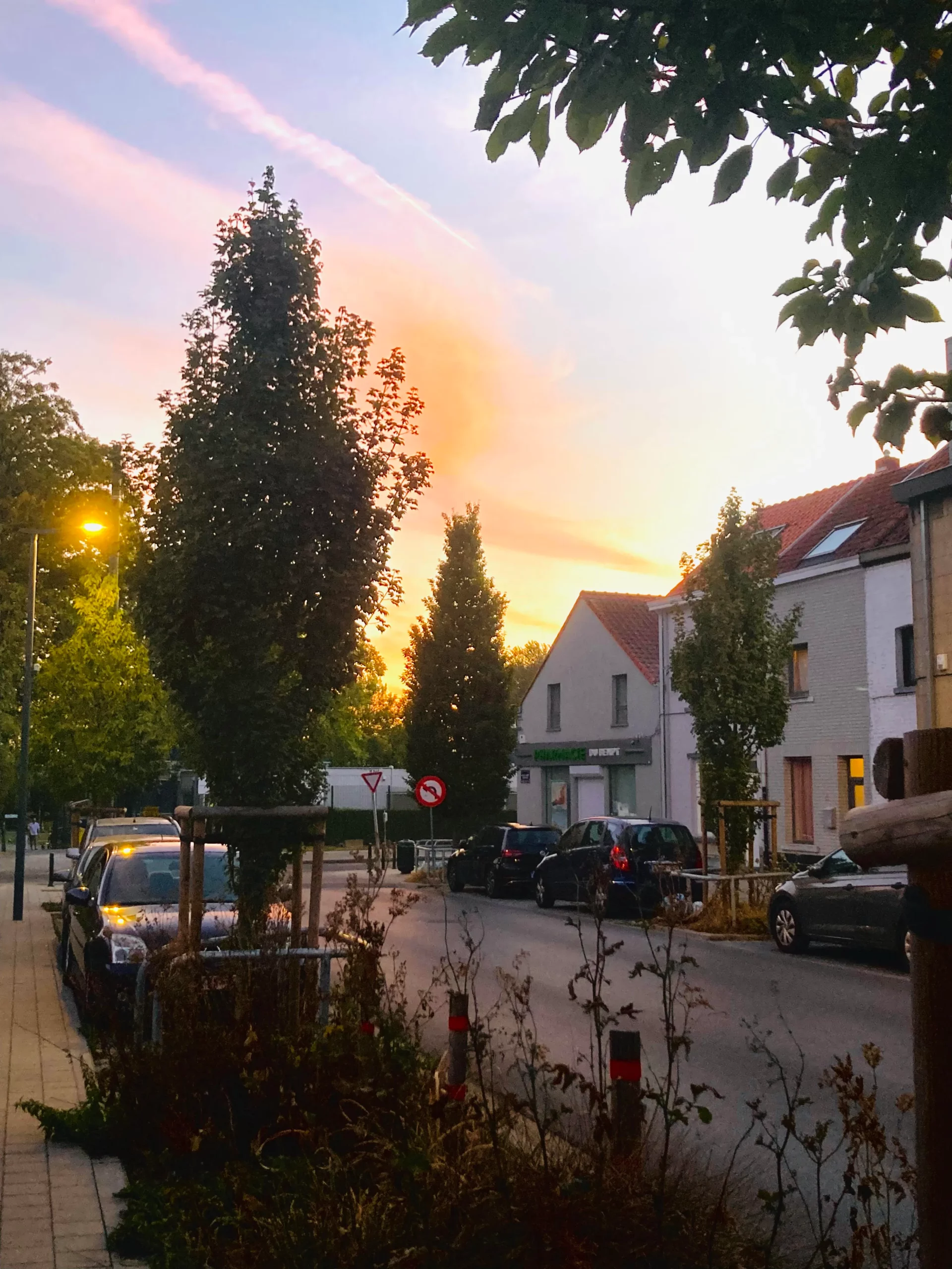 toitures en bordure d'Uccle